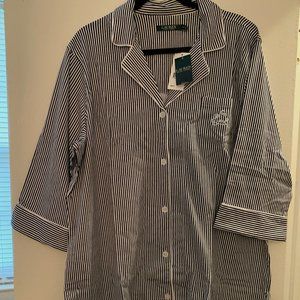 Ralph Lauren Women's Plus Sized Sleep Shirt
